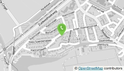 Bekijk kaart van Klussenbedrijf Overwijk Ritskes in Ijlst