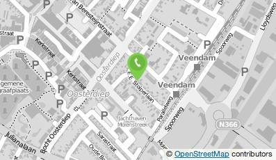 Bekijk kaart van DeltaB  in Veendam
