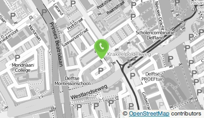 Bekijk kaart van V.O.F. Firma van Buiten in Delft