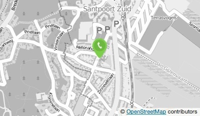 Bekijk kaart van Vijven en Zessen  in Santpoort-Zuid
