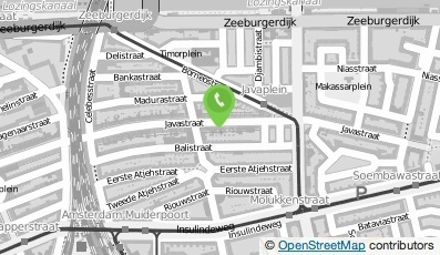 Bekijk kaart van Supermarkt Het Lange Mes in Amsterdam