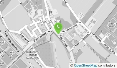 Bekijk kaart van Restaurant Belle van Zuylen B.V. in Oud Zuilen