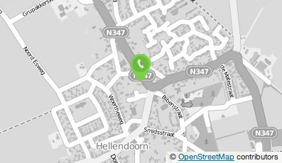 Bekijk kaart van Ter Haar Tegelwerken in Hellendoorn