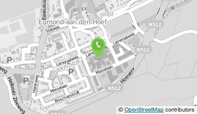 Bekijk kaart van Gonja Bloem- en Groendecoratie  in Egmond aan den Hoef