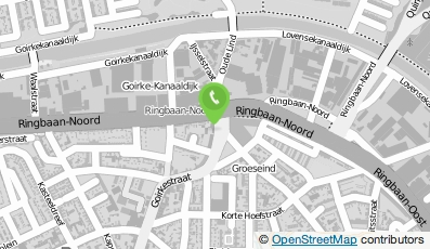 Bekijk kaart van Café 't Goirke in Tilburg