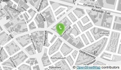 Bekijk kaart van Coffeeshop Euro-Garden in Eindhoven