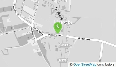 Bekijk kaart van De groene kalebas in Langelo