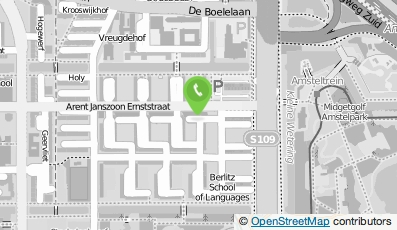 Bekijk kaart van Robijn Tennis Company in Amstelveen