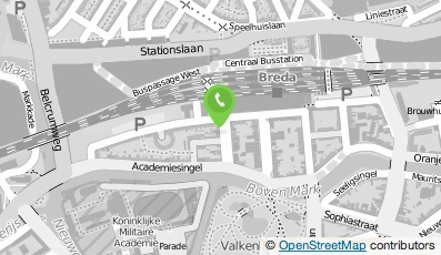 Bekijk kaart van Voorwaartz in Breda