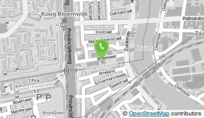 Bekijk kaart van Kringloopwinkel Boeldag in Koog aan De Zaan