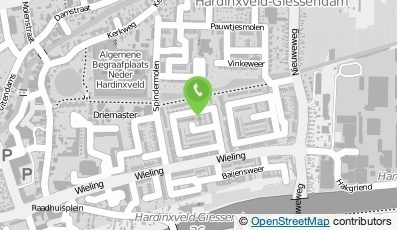 Bekijk kaart van Klusbedrijf L. van Houwelingen in Hardinxveld-Giessendam