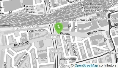 Bekijk kaart van Garage Weena  in Rotterdam