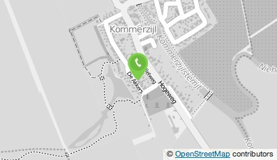 Bekijk kaart van Koi Kommerzijl in Kommerzijl