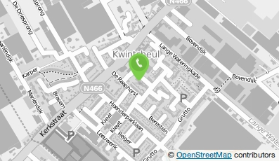 Bekijk kaart van Keehnen Incrementum in Kwintsheul