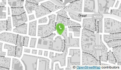 Bekijk kaart van Dr. O. Wolter COS in Bergen (Noord-Holland)