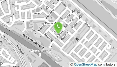 Bekijk kaart van Van Os Schoonmaakbedrijf/ Glazenwasserij in Diemen