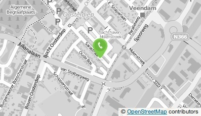 Bekijk kaart van Poppen Vormgeving en Communicatie in Veendam