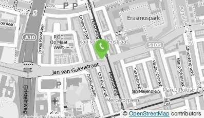 Bekijk kaart van Snackbar Lale in Amsterdam