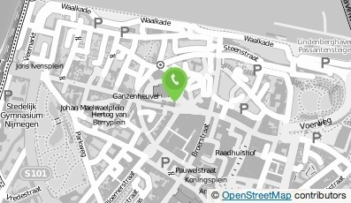 Bekijk kaart van Kevin Hartman Modestoffen in Nijmegen
