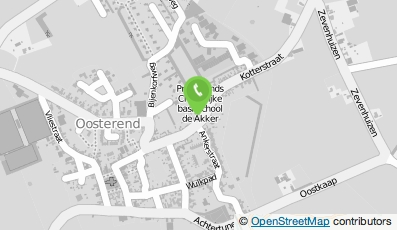 Bekijk kaart van Kinderopvang Oosterend in Oosterend (Noord-Holland)