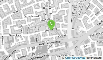 Bekijk kaart van Piet Weterings in Eindhoven