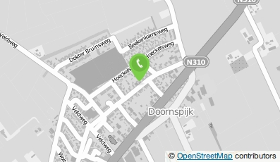 Bekijk kaart van Metselbedrijf Lokhorst  in Doornspijk