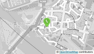 Bekijk kaart van Cafetaria 't Centrum in Zoutkamp