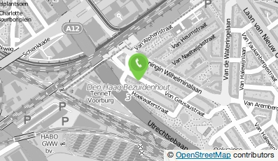 Bekijk kaart van Bouw & Onderhoudsbedrijf Dubru in Den Haag