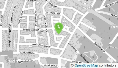Bekijk kaart van detruienwinkel.nl in Putten