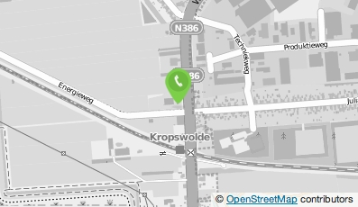 Bekijk kaart van HK Inbouwservice in Groningen