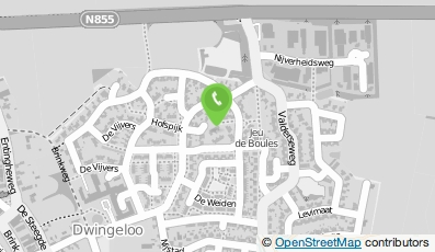 Bekijk kaart van Nienke Brouwer in Dwingeloo