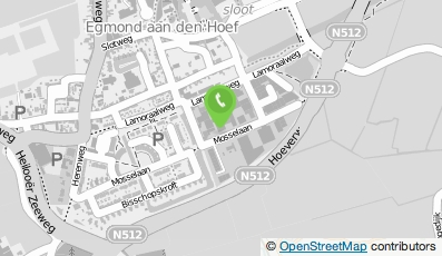Bekijk kaart van Autoservice De Weidjes in Egmond aan den Hoef
