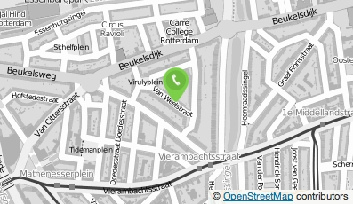Bekijk kaart van Atelier Wibbine Kien in Rotterdam