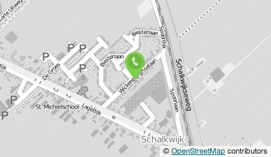 Bekijk kaart van Cultureel Centrum De Wiese in Schalkwijk