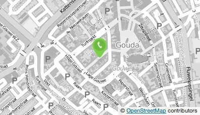 Bekijk kaart van Bloemensalon De Spiegel in Gouda