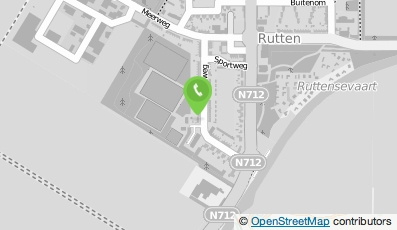 Bekijk kaart van R. de Waal in Rutten