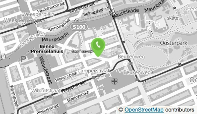 Bekijk kaart van Organisatiebureau de Paauw in Amsterdam