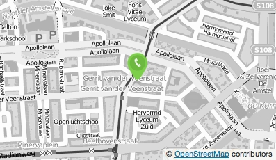Bekijk kaart van Tandarts Scheeren in Amsterdam