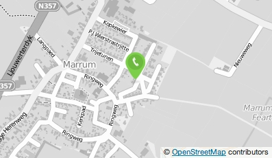 Bekijk kaart van Halma's ûnderhâldsbedriuw  in Marrum