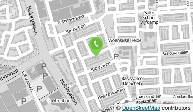 Bekijk kaart van Pedicure Praktijk Woensel Noord in Eindhoven