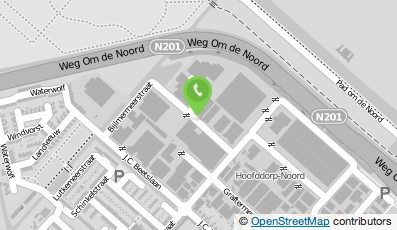 Bekijk kaart van Meij de Bie Tuin- en Parkmachines in Hoofddorp