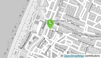 Bekijk kaart van Food Center Nostalgie Eetcafe Restaurant in Zandvoort