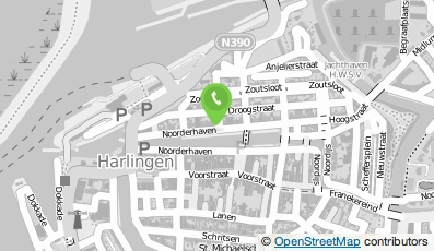 Bekijk kaart van Het Noorden Makelaars in Harlingen