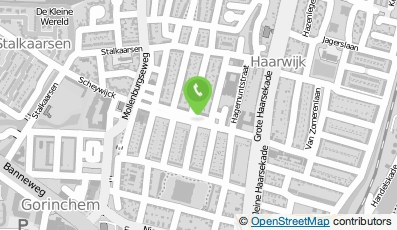 Bekijk kaart van Barbershop Haarwijk in Gorinchem