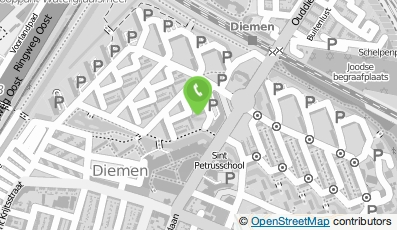 Bekijk kaart van thaitickets.nl in Diemen
