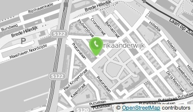 Bekijk kaart van Blacksea Vlechtbedrijf in Den Haag