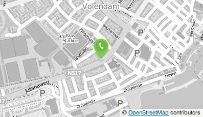 Bekijk kaart van Klussenbedrijf Fred Bont in Volendam