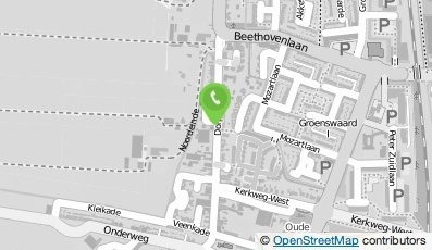 Bekijk kaart van A.J. van der Knijff Dienstverlening in Waddinxveen