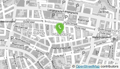 Bekijk kaart van Bureau op zolder in Leiden