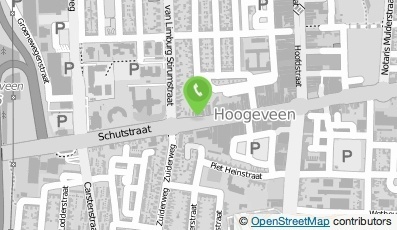 Bekijk kaart van Bloemenshop 'De vergeet mij niet' in Hoogeveen